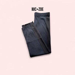 NIC+ZOE Women’s XL Pull-On Wool Pants Elastic Waist